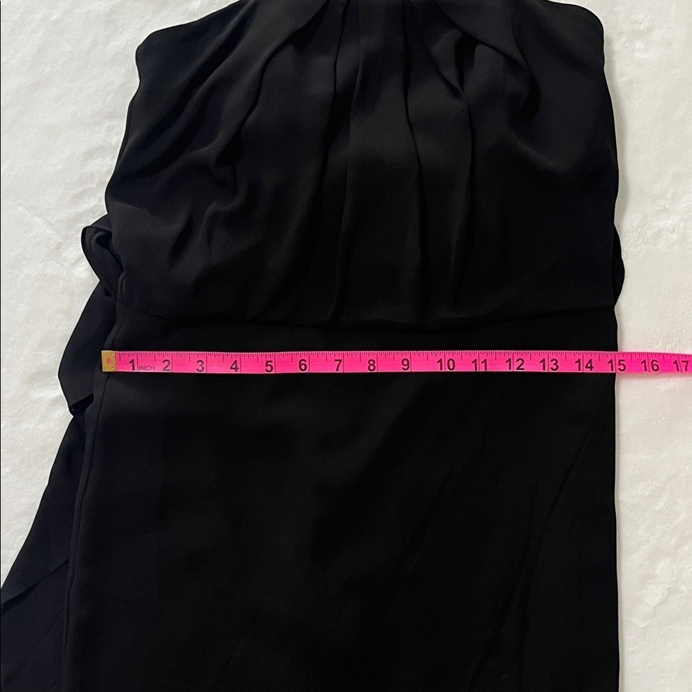Halston Heritage Black Strapless Gown - Picture 9 of 12